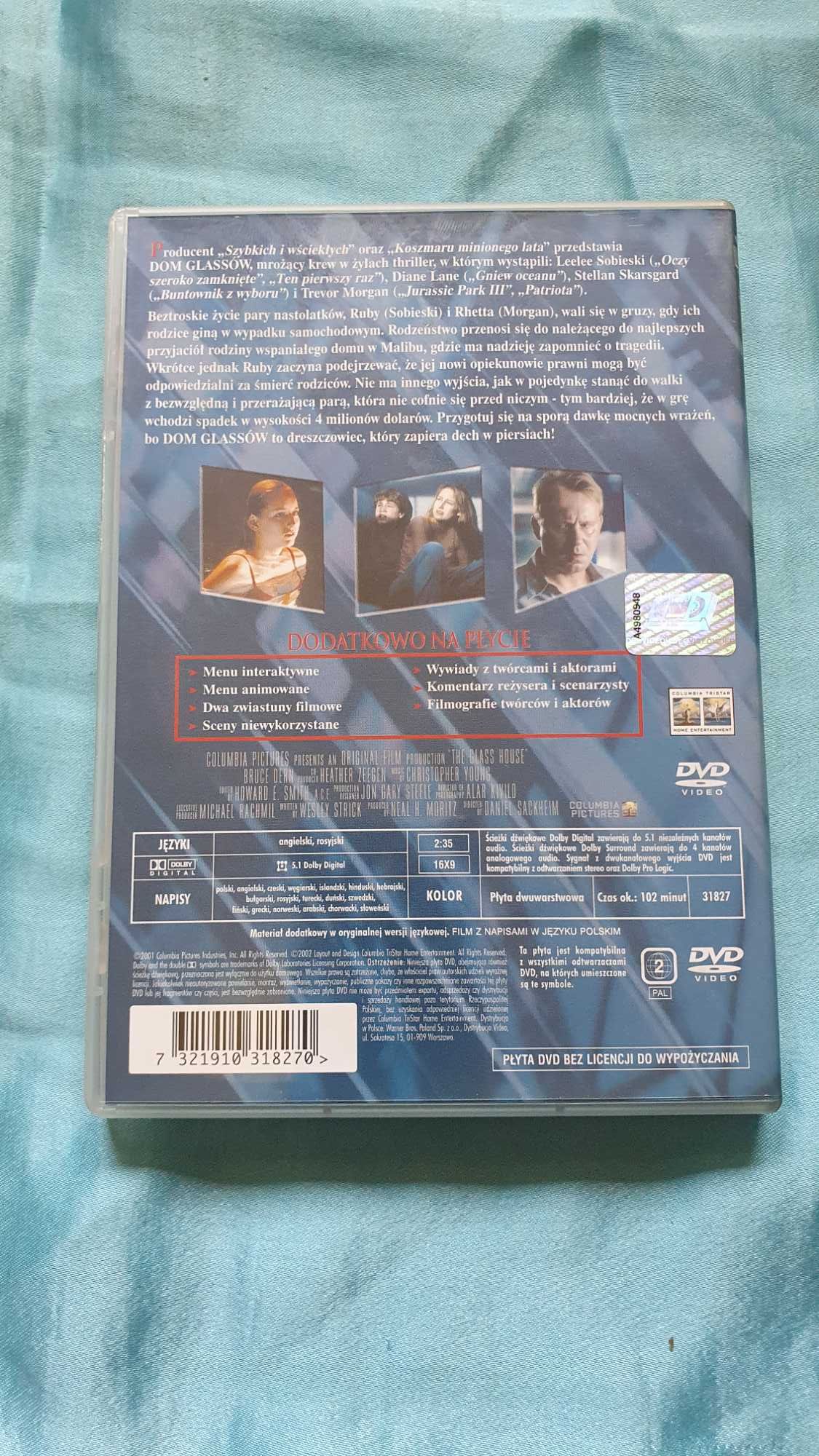 Dom Glassów  DVD