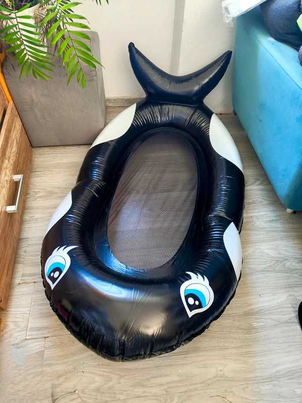 Kółko materac do basenu na plażę orka