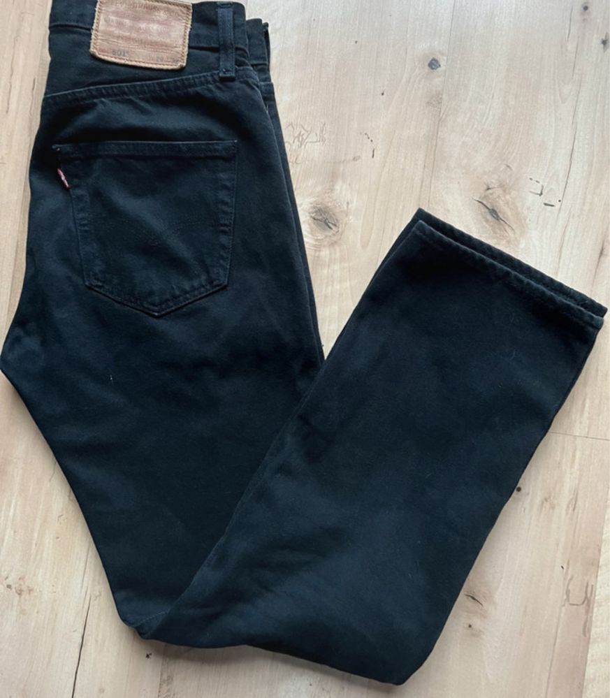 Spodnie Levis 501  Premium  rozm 29/32 (pas 78 cm) Czarne