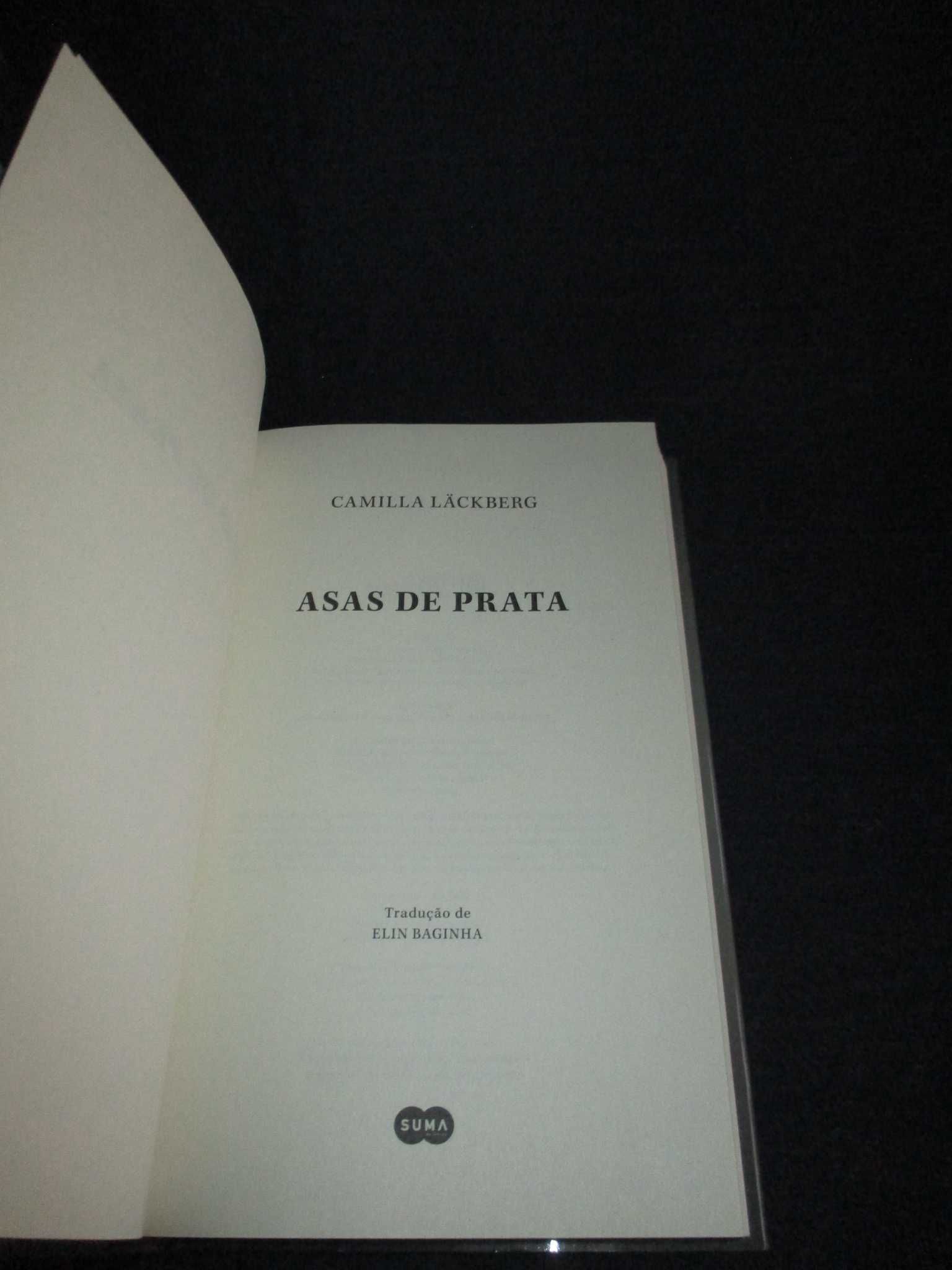 Livro Asas de Prata Camilla Läckberg capa dura