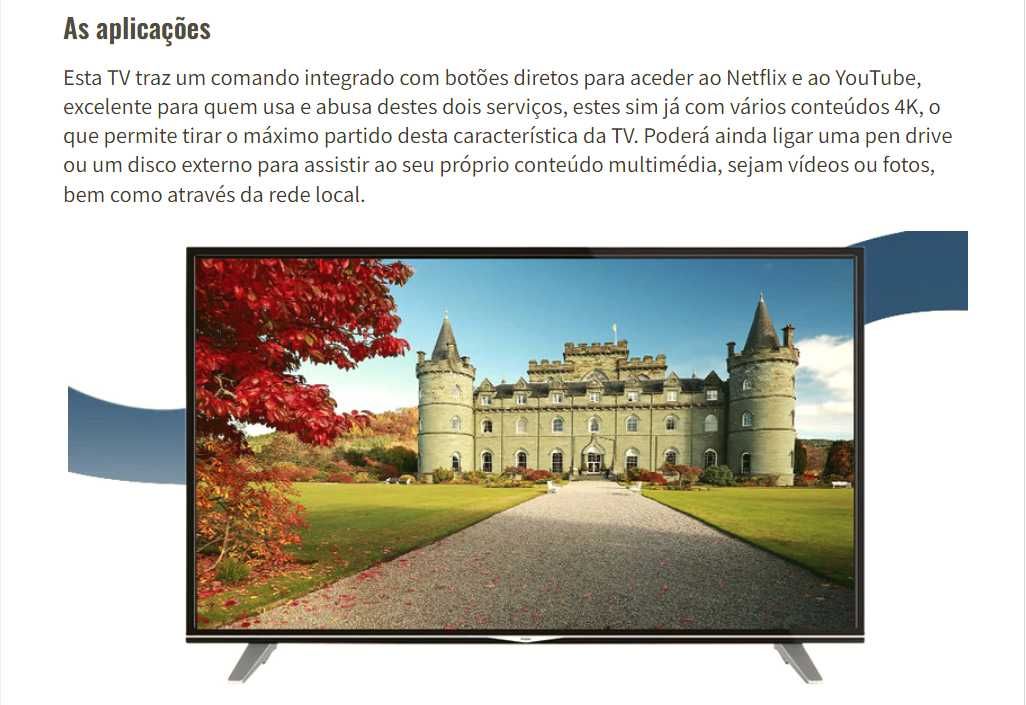 Smart Tv Haier 55 polegadas