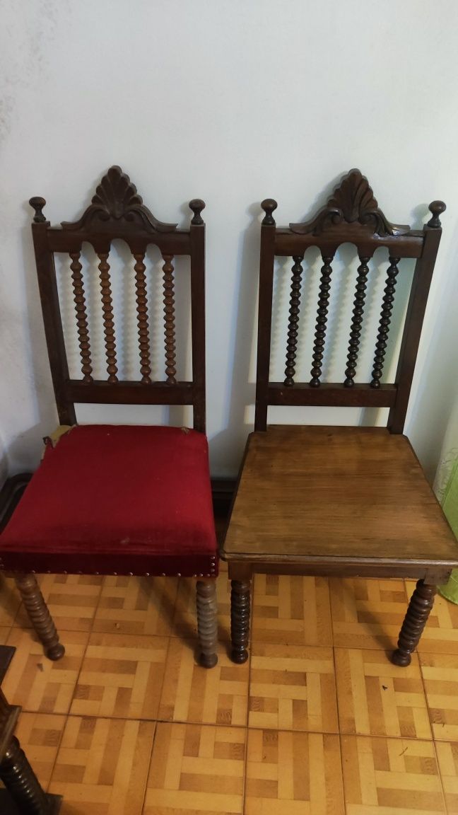 Cadeiras design antigo