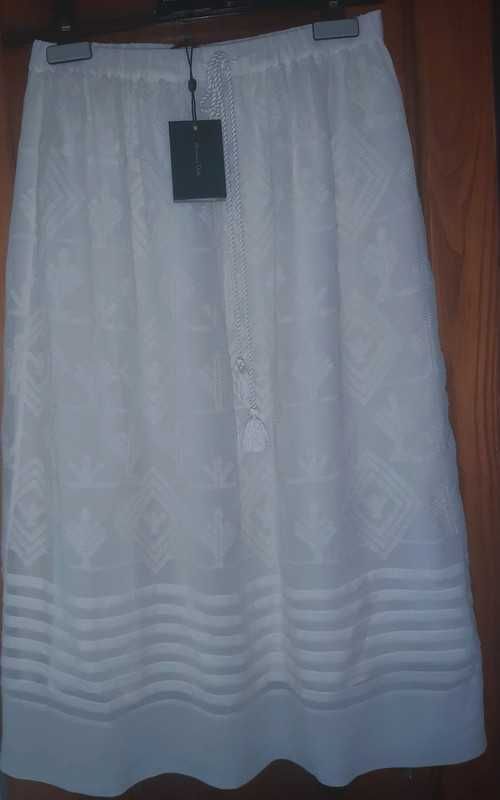 Saia 100% viscose Massimo Dutti