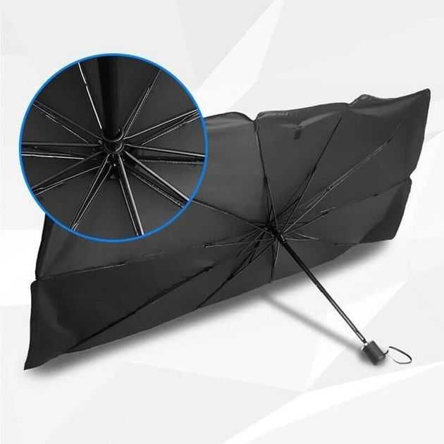 Сонцезахисна парасолька для лобового скла автомобіля, зонт на скло