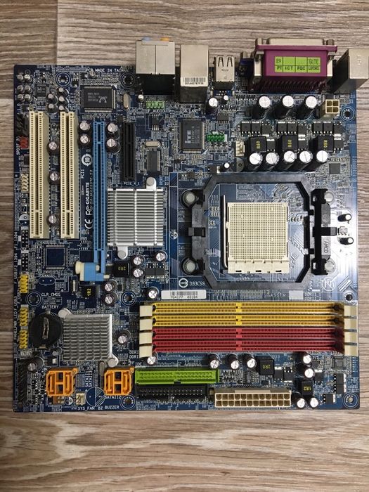 Материнская плата  GA - MA69VM-S2, Socket AM2/AM2+ GA-M61PME-S2