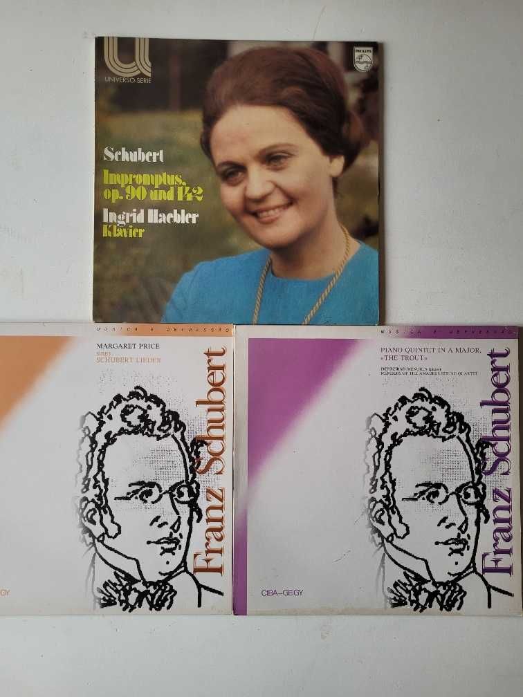 Franz Schubert - Vinil três discos