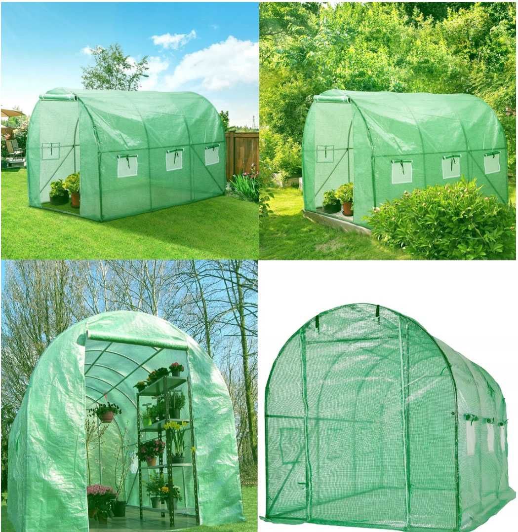 NOWY Tunel Foliowy Ogrodowy 2x3 PREMIUM SZKLARNIA 300x200x200