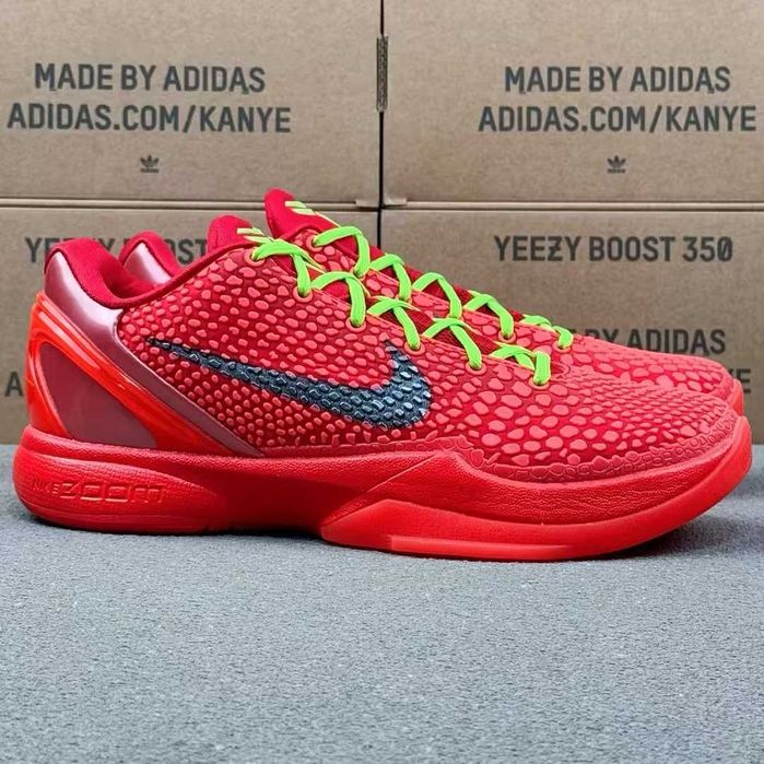 Buty meskie Mokasyny Nike_Kobe_6_Protro_Reverse_Grinch r.42