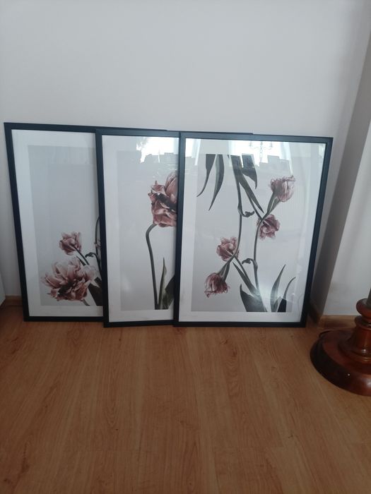 Sprzedam trzy duże obrazy w ramach