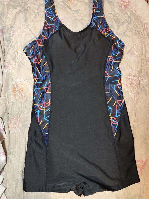 Шикарний класний трико комбінезон шорти ромпер купальник тренування