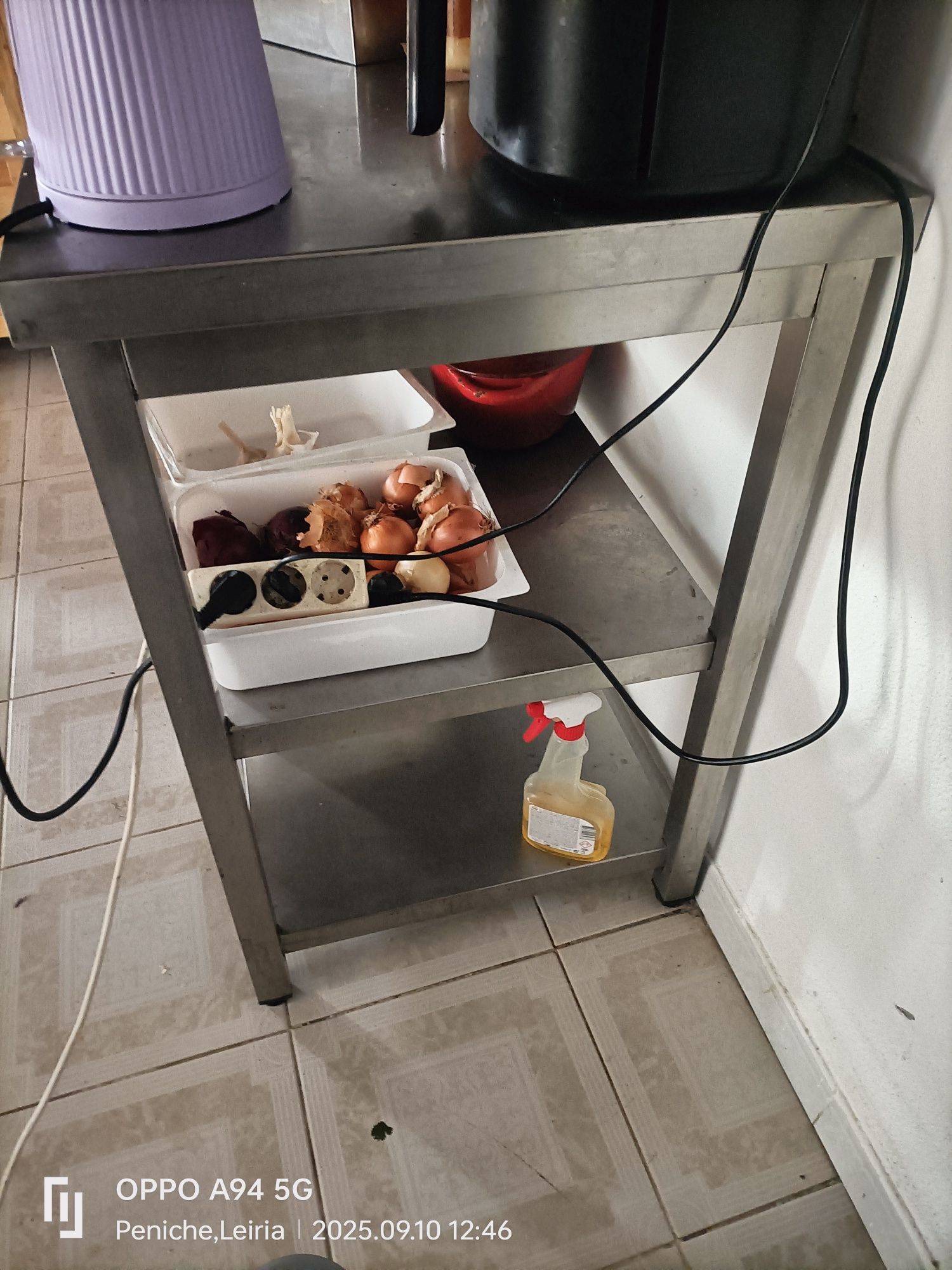 Bancada de Serviço em Inox