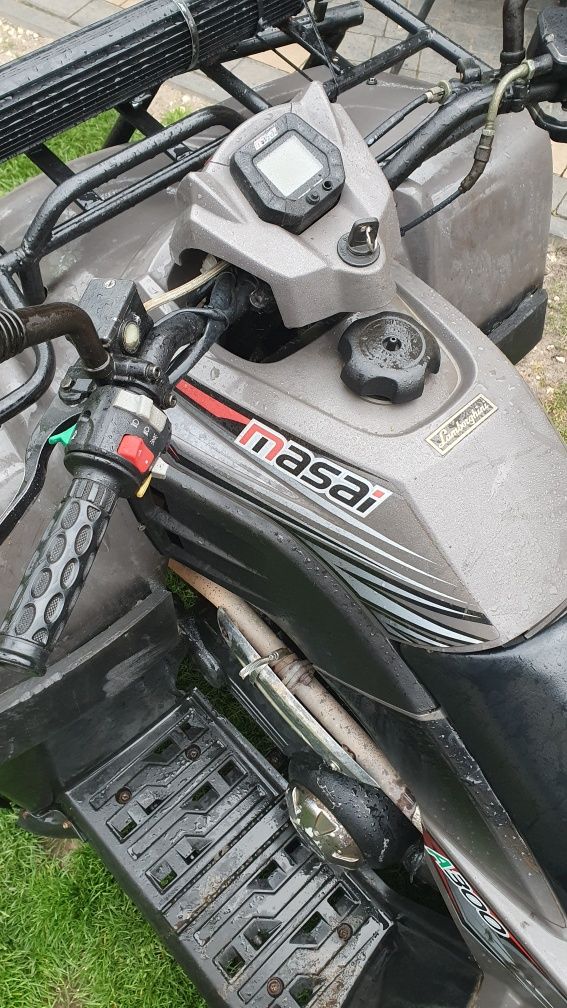 Quad 300 Dinli,  nowe opony i napęd świeży