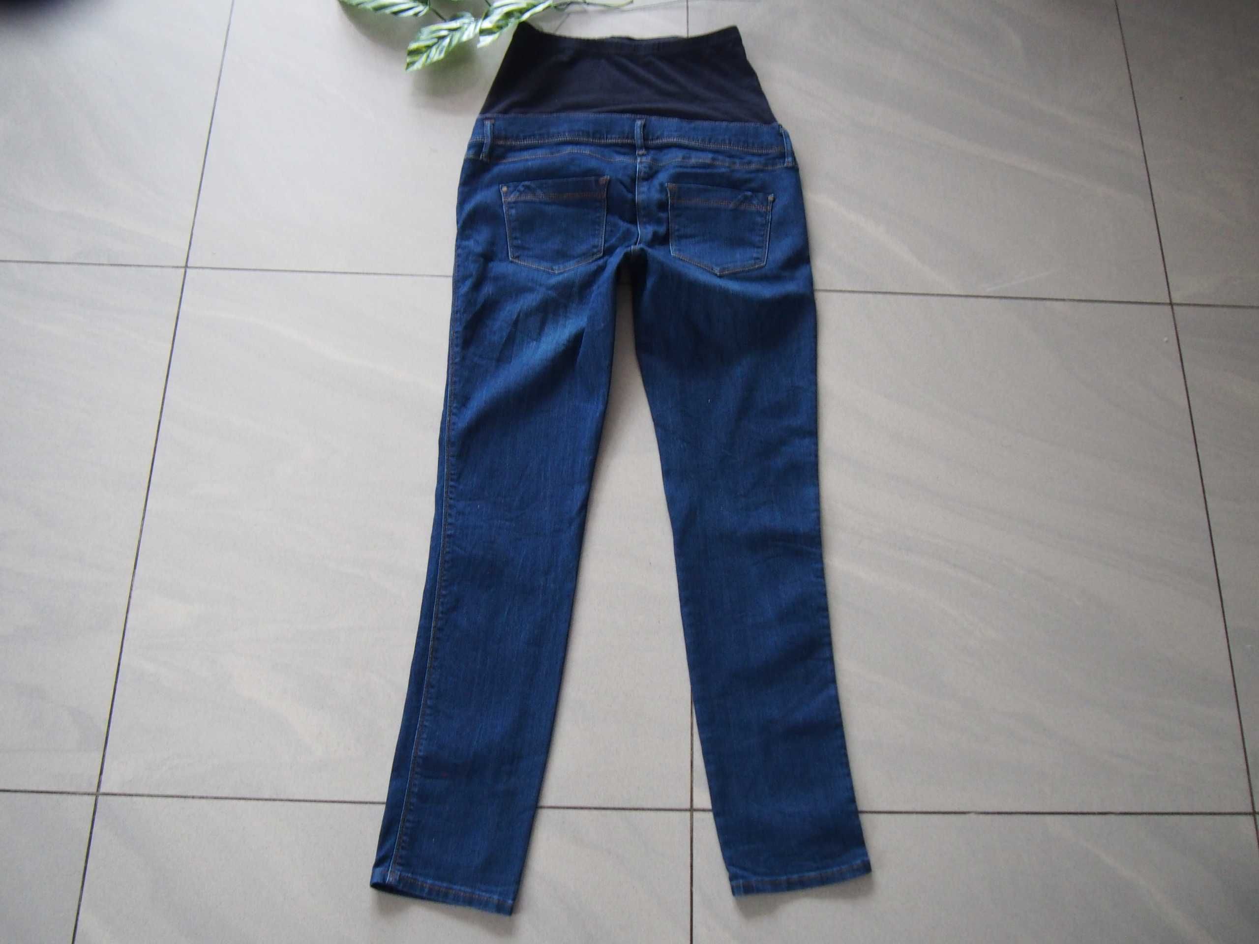 Spodnie ciążowe XS/S C&A jeansy bawełna