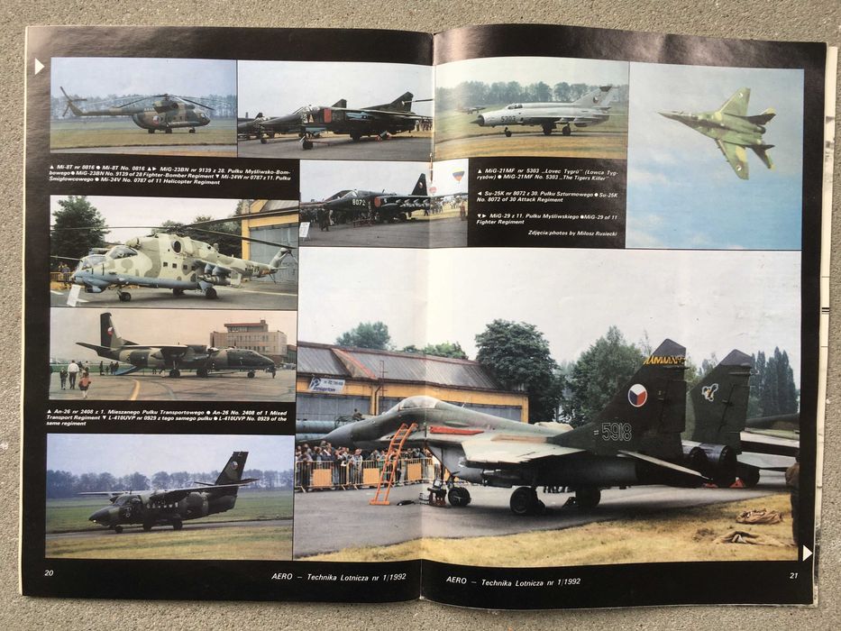 AERO technika lotnicza 1/92 monografia F-14 Tomcat