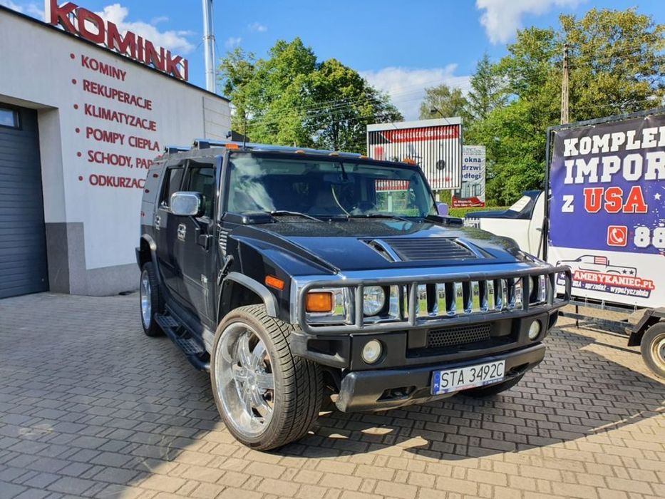 Hummer H2 Hummer H2 zarejestrowany kat B hak 3,5t sprawny, z Calofornii