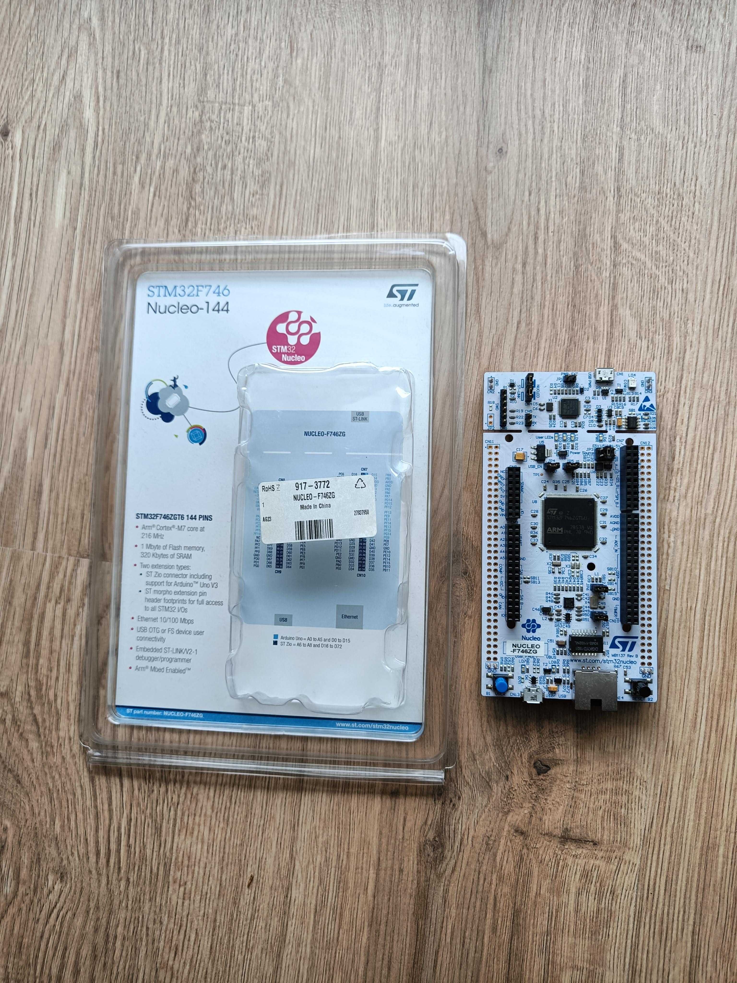 NUCLEO-F746ZG - płytka rozwojowa z mikrokontrolerem STM32F746ZGT6