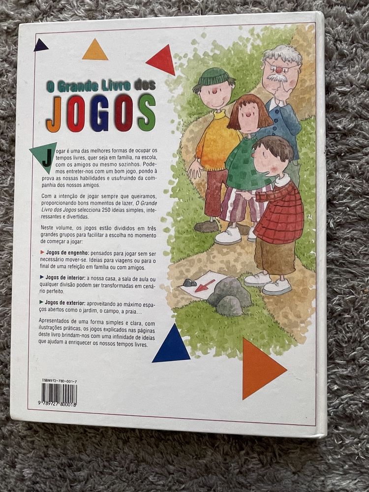 ‘O Grande Livro  dos Jogos’250 para todas as idades