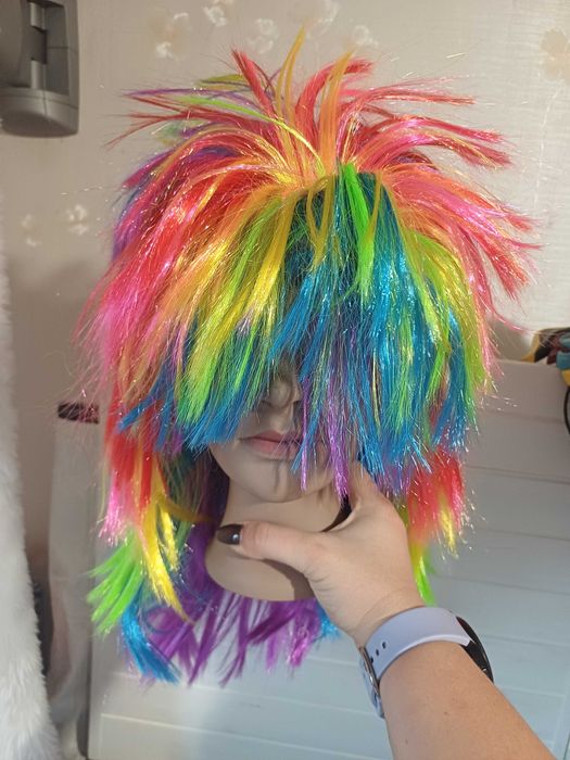 Карнавальна маскарадна перука парик 80-ті стиляги вісімдесяті