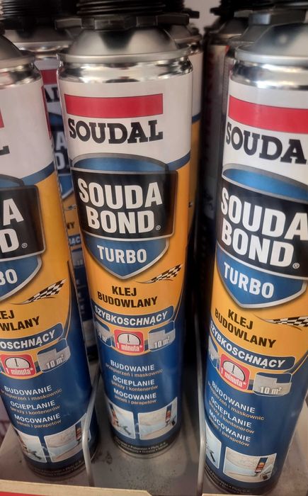 Klej poliuretanowy 750ml 10szt .Soudal