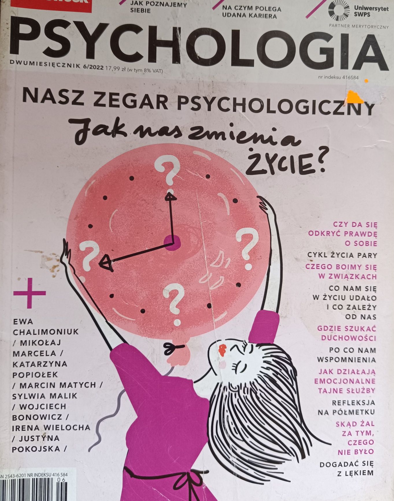 Gazety psychologiczne Psychologia Newsweek numery 12 szt archiwalne sp