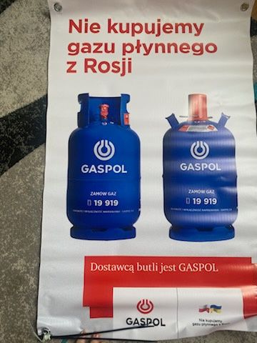 Wymiana butli gazowych