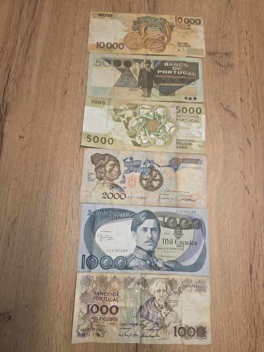 Notas antigas portuguesas