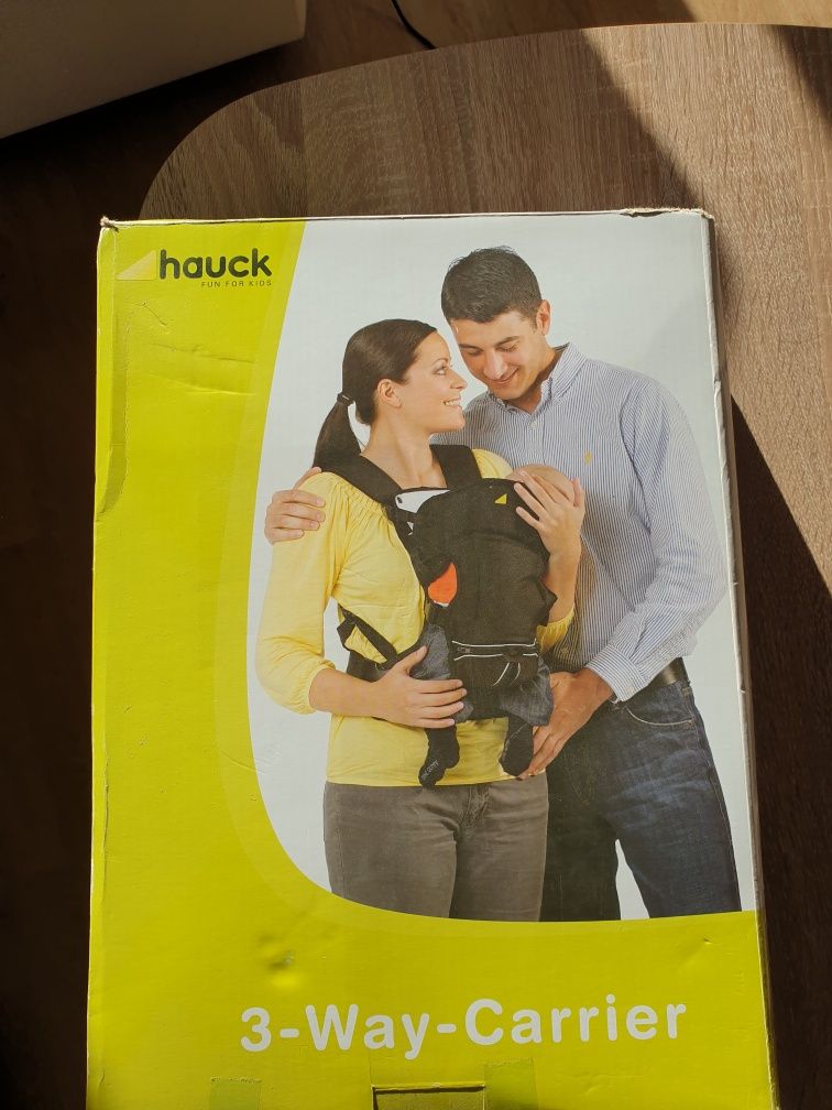Nosidełko turystyczne dla dziecka 3-Way-Carrier black HAUCK