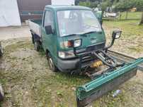 Piaggio Porter pług piaskarka pfau