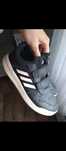 Czarne chłopięce buty adidas 36