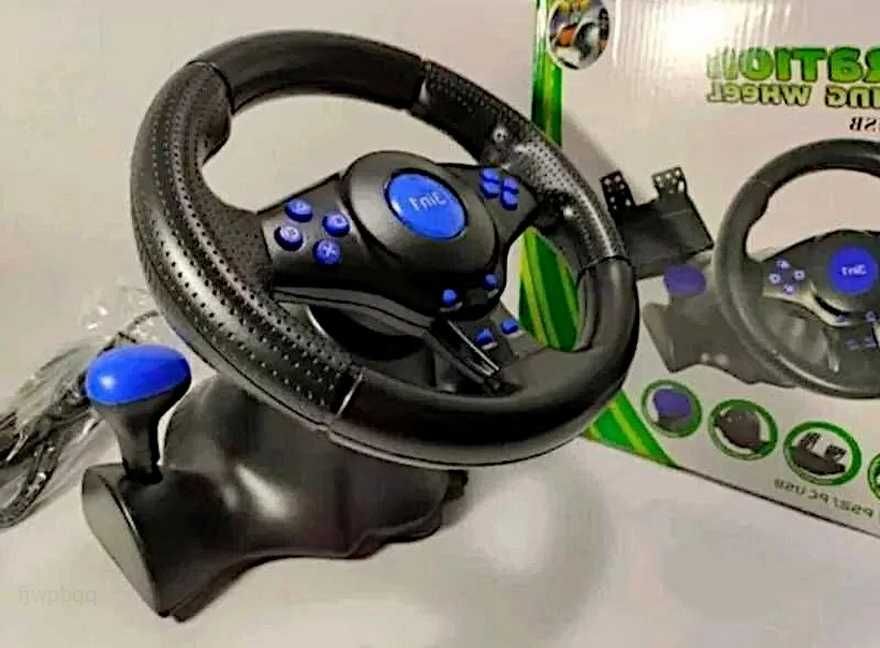 Игровой руль для компьютера и ps — подключил и поехал!
