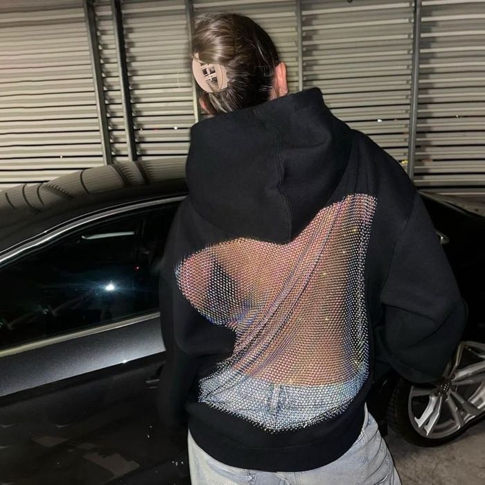 Худі з спиною відкритою сіткою