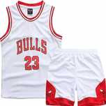 Strój do  ćwiczeń   L 140-150 cm CHICAGO BULLS KOMPLET