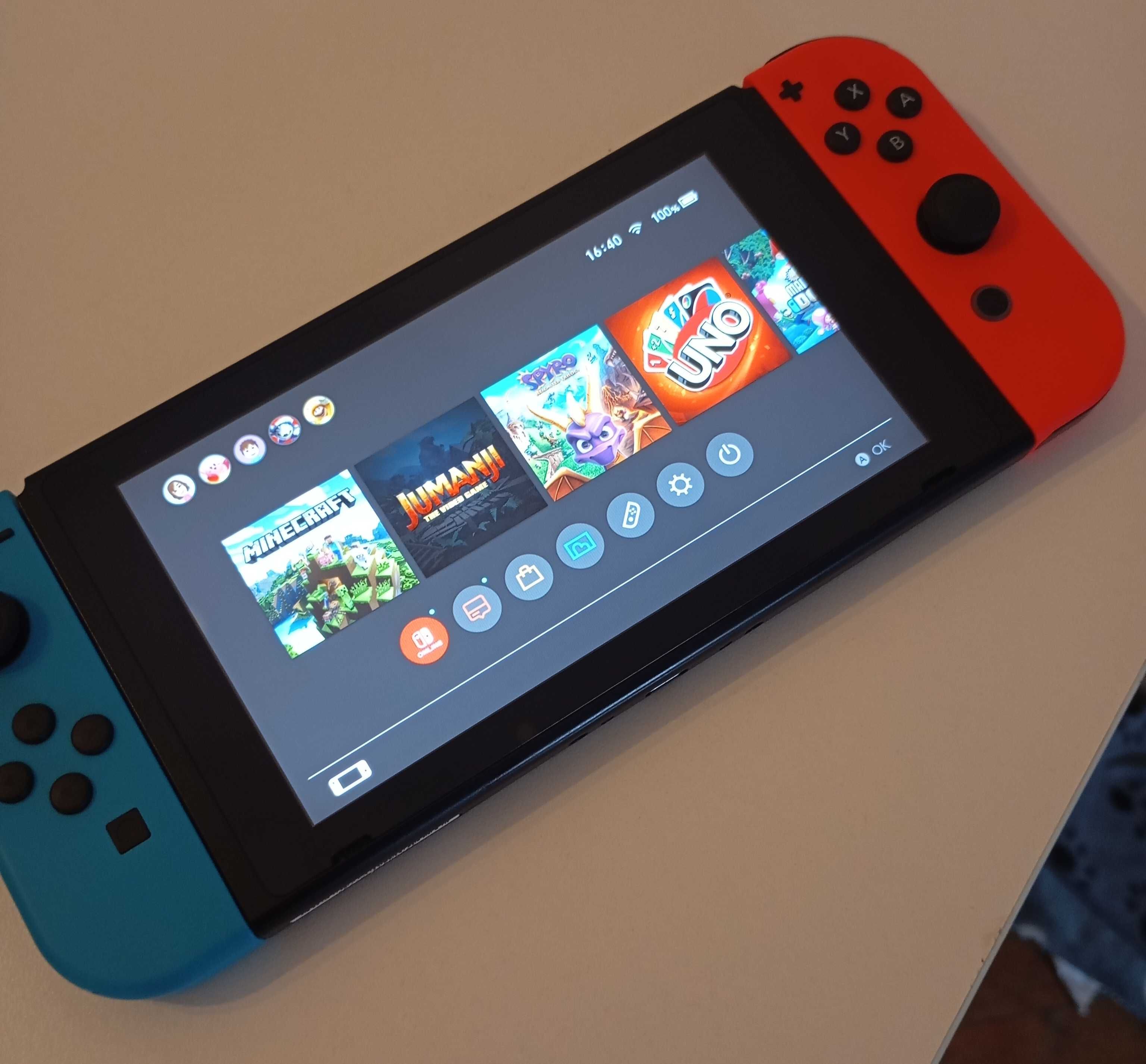 Nintendo switch como NOVA