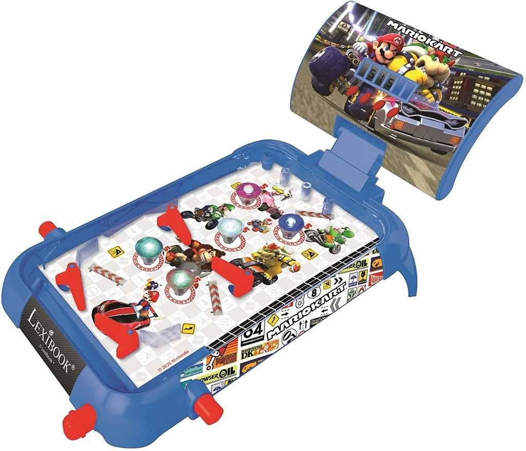 Lexibook MARIO KART elektroniczny pinball 5+