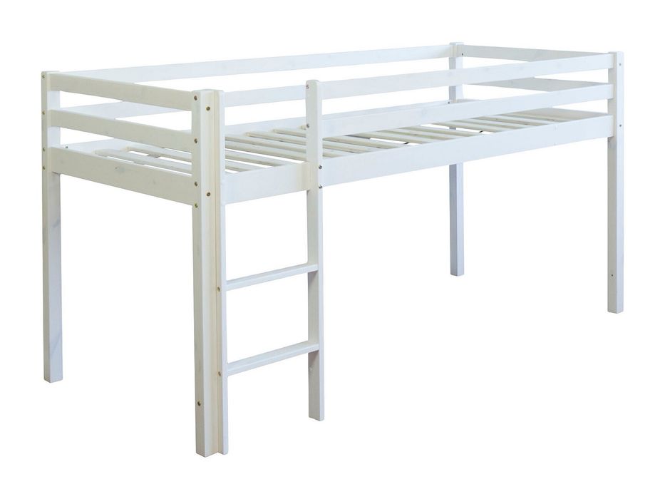 Łóżko jednoosobowe na antresoli