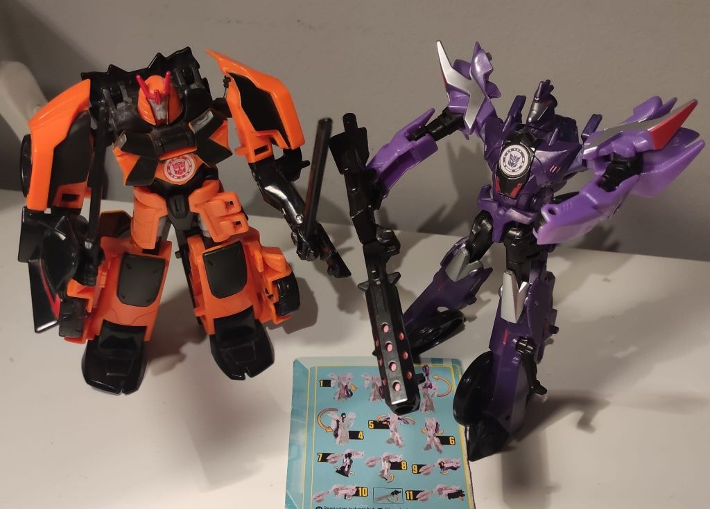 Unikalny zestaw figurek Transformers 6szt.