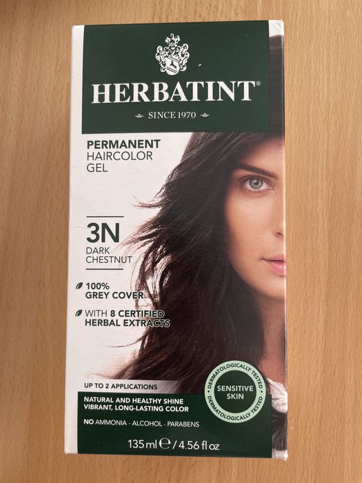 Herbatint 3 N фарба для волосся, відтінок темний каштан