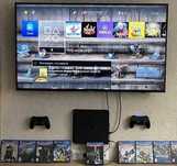 Игр.комплект-PS4(Онов.9.0,ОбменИгр-GTA5/RDR2/NFS/MK/UFC/Fifa25)+2дж+Tv