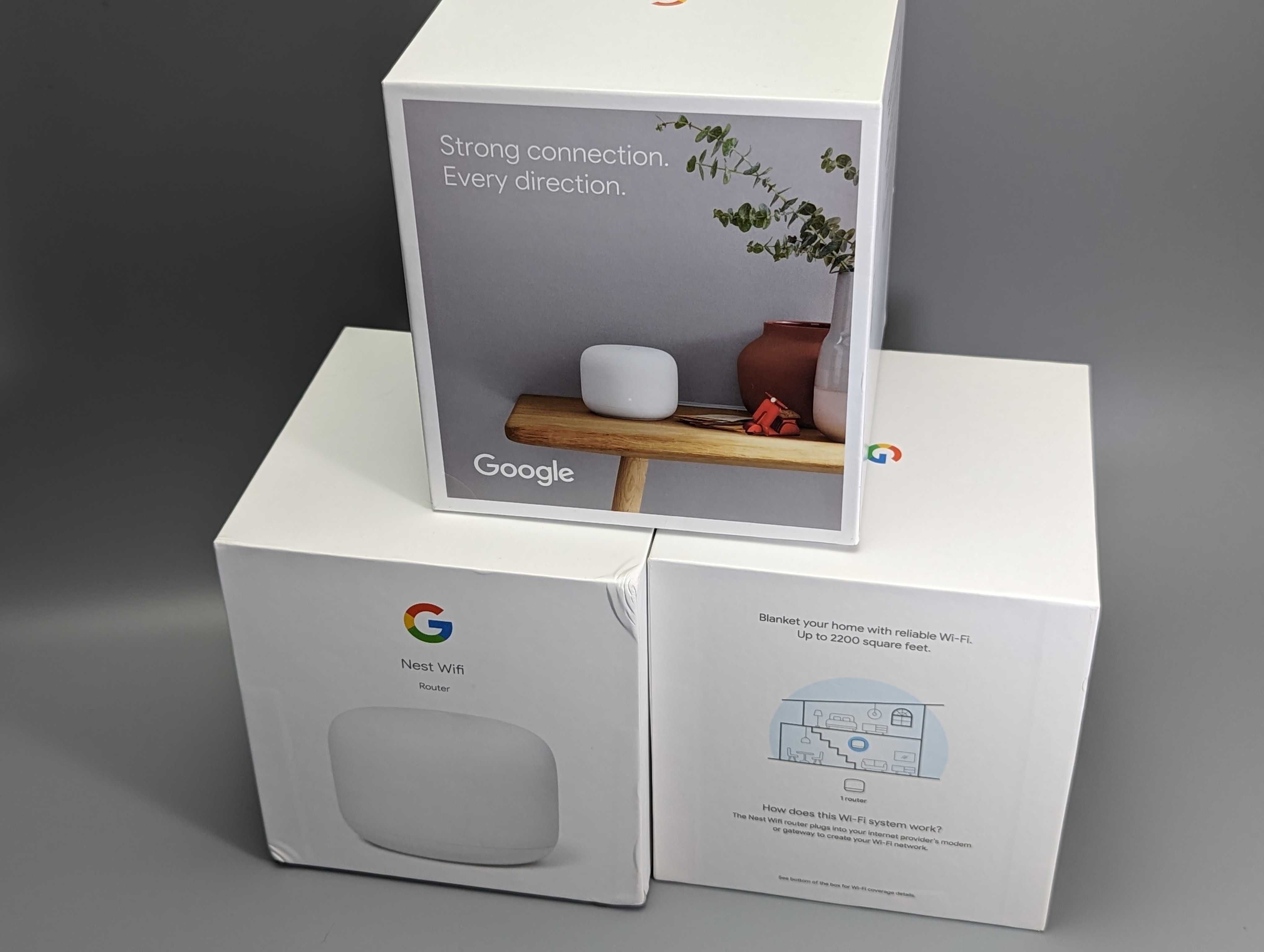 роутер Google Nest H2E WiFi Mesh AC2200 качество умный дом США