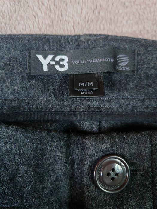 Оригінальні чоловічі вовняні карго штани Adidas Yohji Yamamoto Y-3