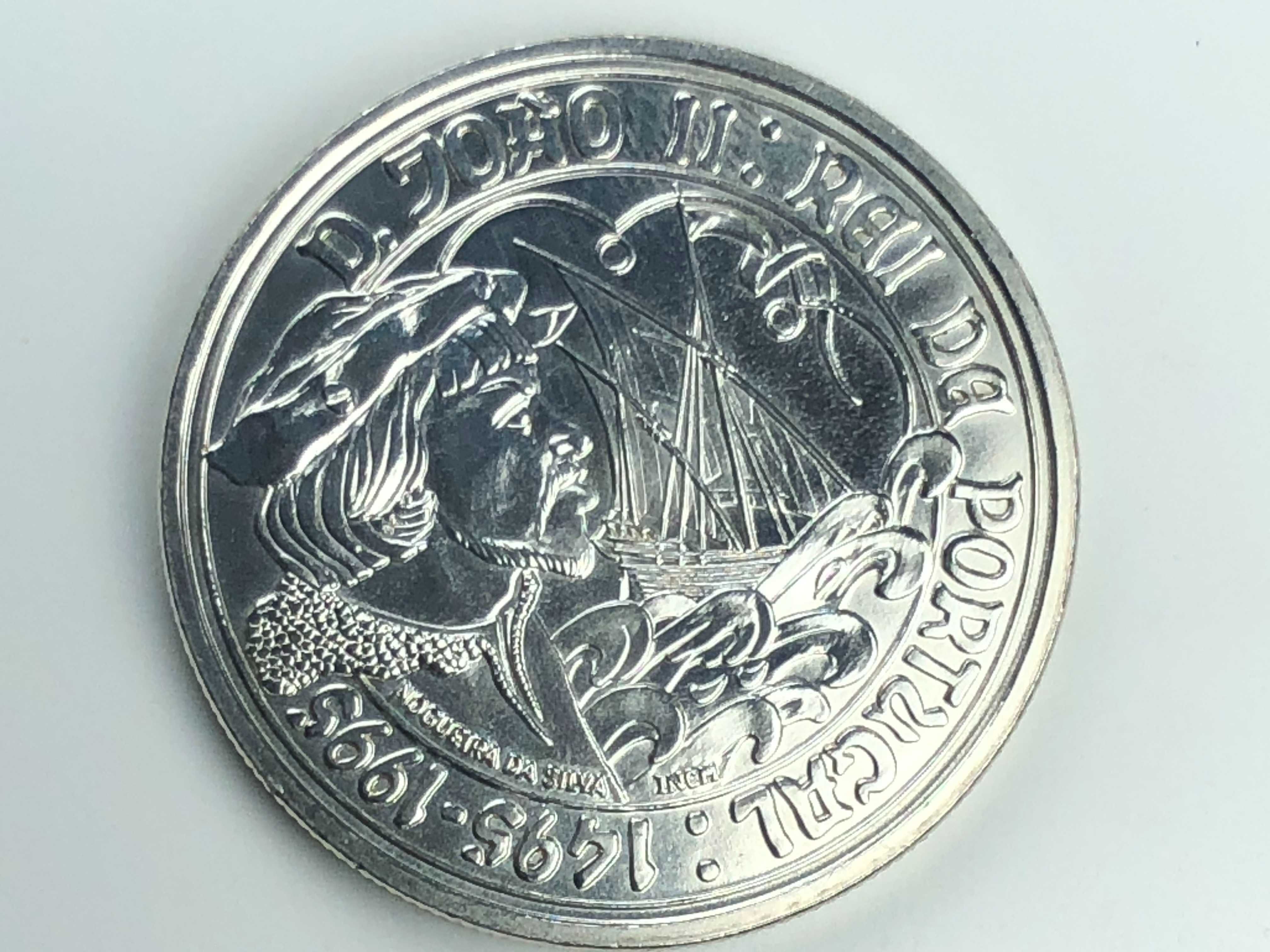 1.000 Escudos 1995 Prata D. João II
