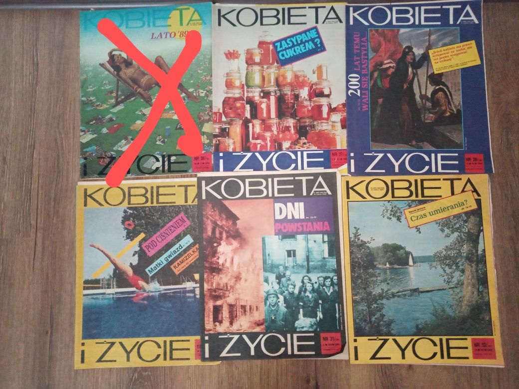 Gazeta Kobieta i życie 1989r.