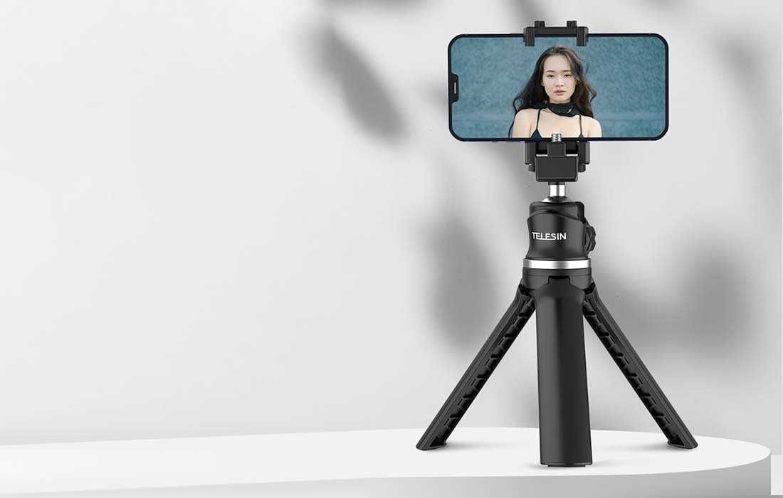 Tripé Extensível K1 - GoPro - Smartphone - Novo