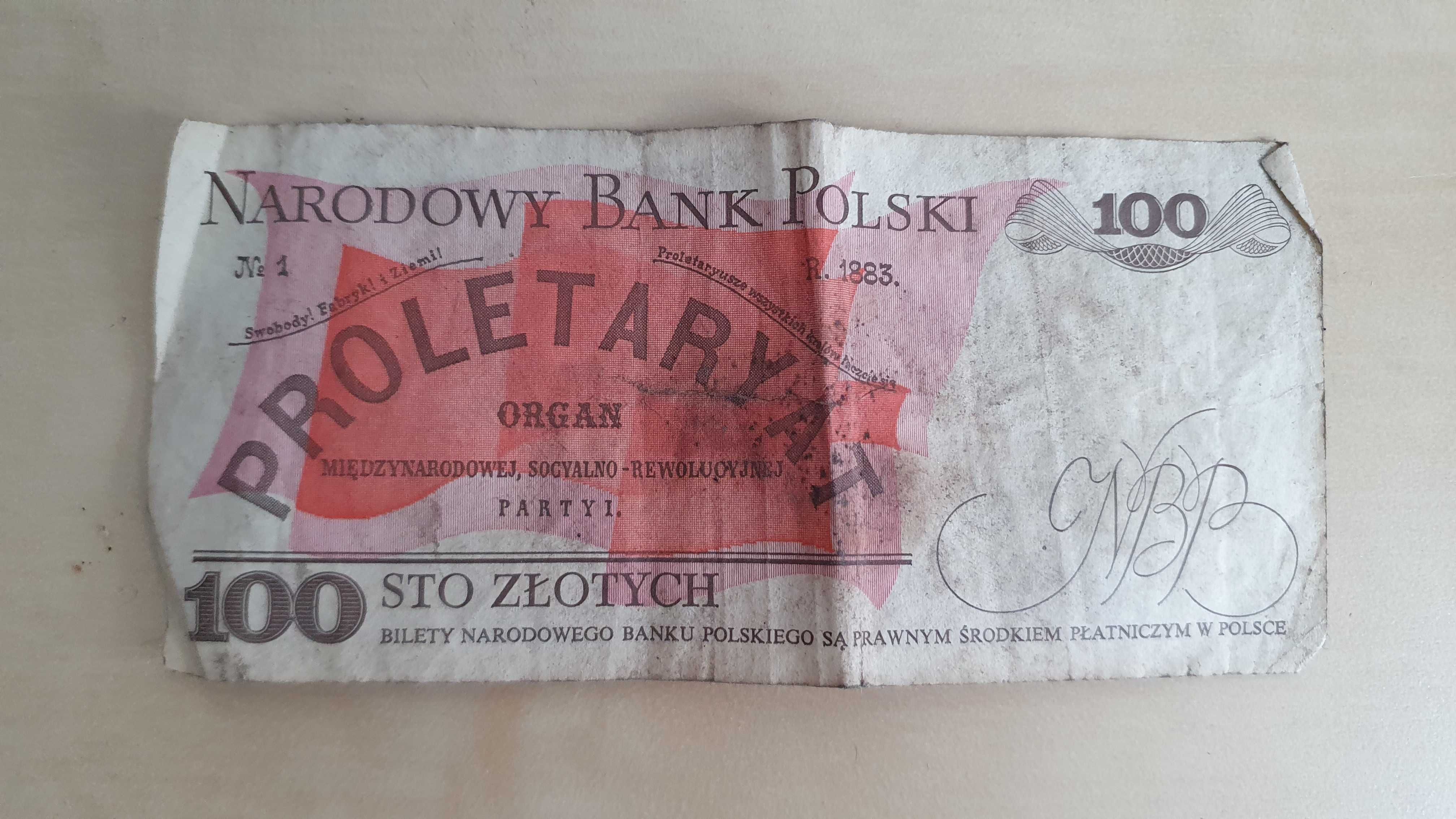 100 złotych starych polskich z 1 grudnia 1988 r.