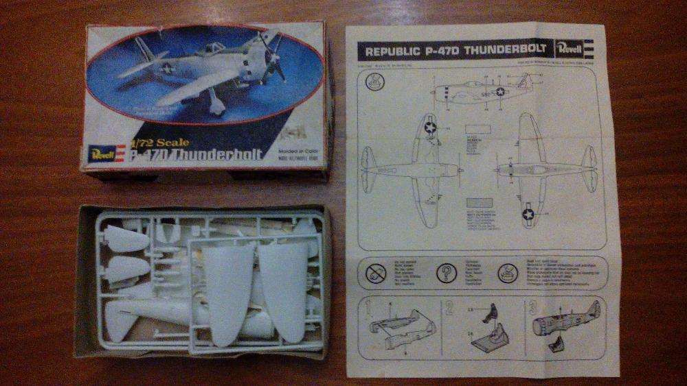 Kit mod.Revell P-47D Thunderbolt esc.1/72 Vintage 1978