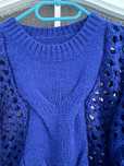 Cieply Sweter kobaltowy nowy