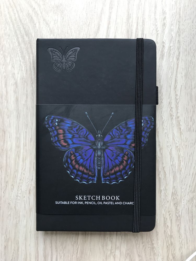 Sketch Book SZKICOWNIK czarny czarne strony Black