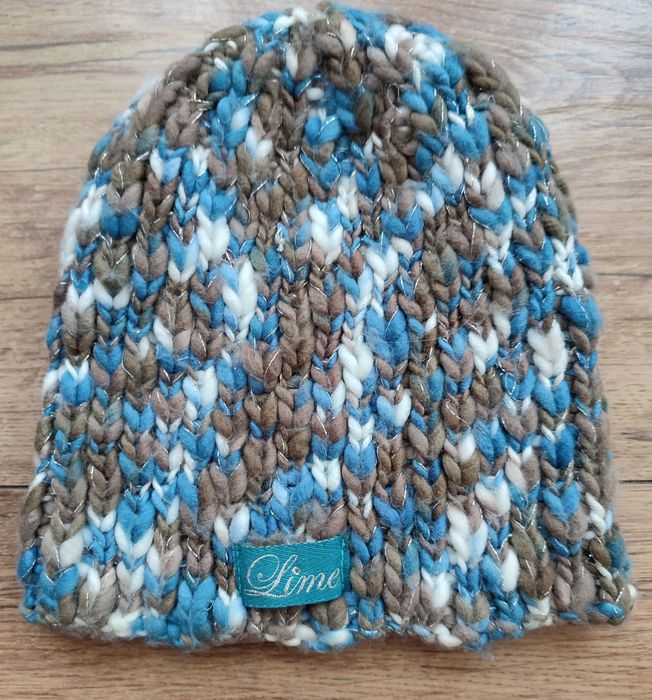 Czapka marki Clime • z domieszką wełny • wielokolorowa •