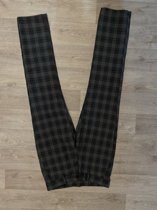 Брюки в клетку