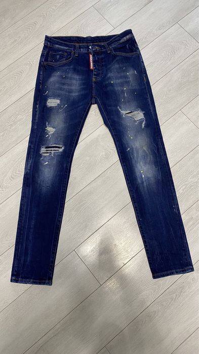 джинси dsquared2 slim fit flared
